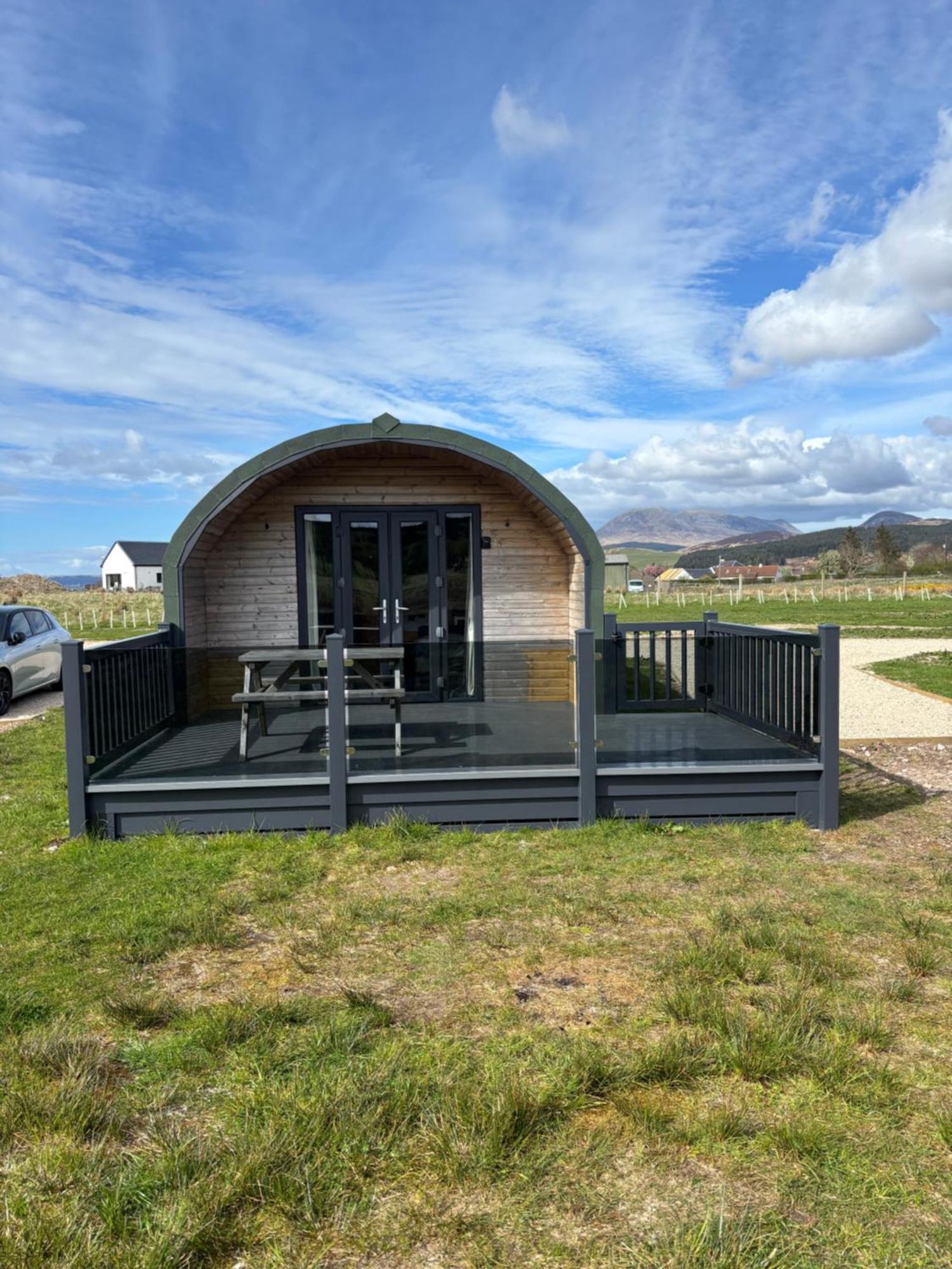 فندق Kings Caves Glamping Torbeg المظهر الخارجي الصورة